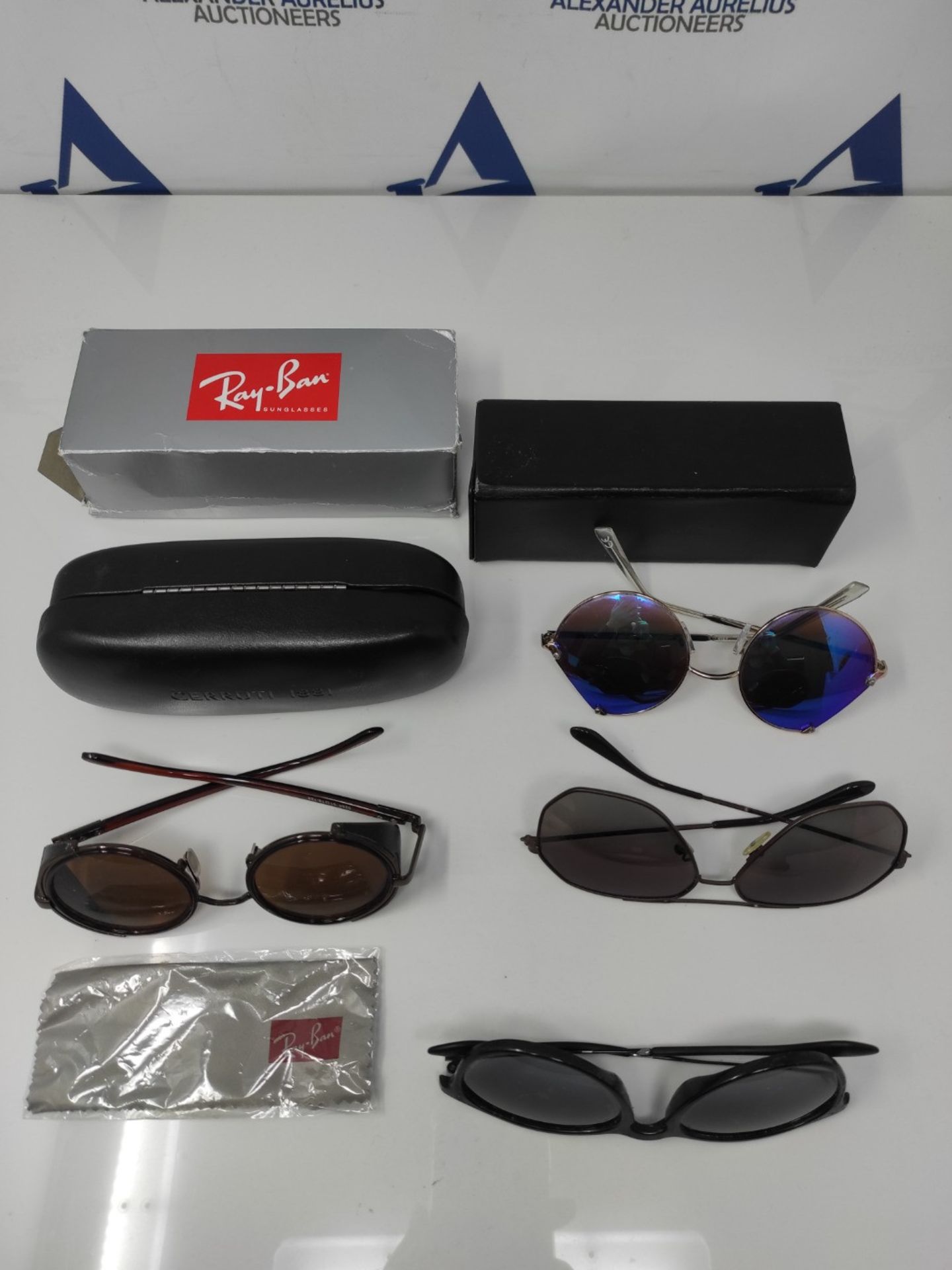 Sunglasses: Ray-Ban, Cerutti 1881, Oliver Goldsmith &Asos.