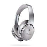 RRP £220.00 Bose QuietComfort 35 (Series I) Wireless Headphones, Noise Cancelling - Silver