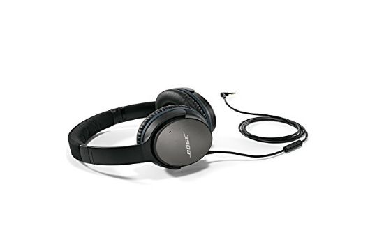 RRP £196.00 Bose QuietComfort 25 Acoustic Noise Cancelling Wired Headphones - Black - Image 1 of 3