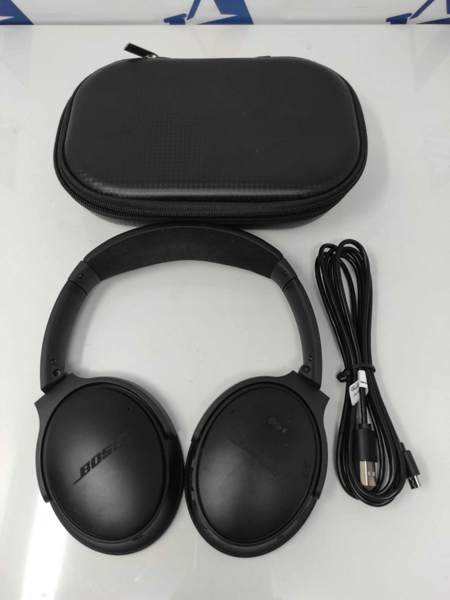 RRP £322.00 Bose QuietComfort 35 (Series I) Wireless Headphones, Noise Cancelling - Black - Image 2 of 3