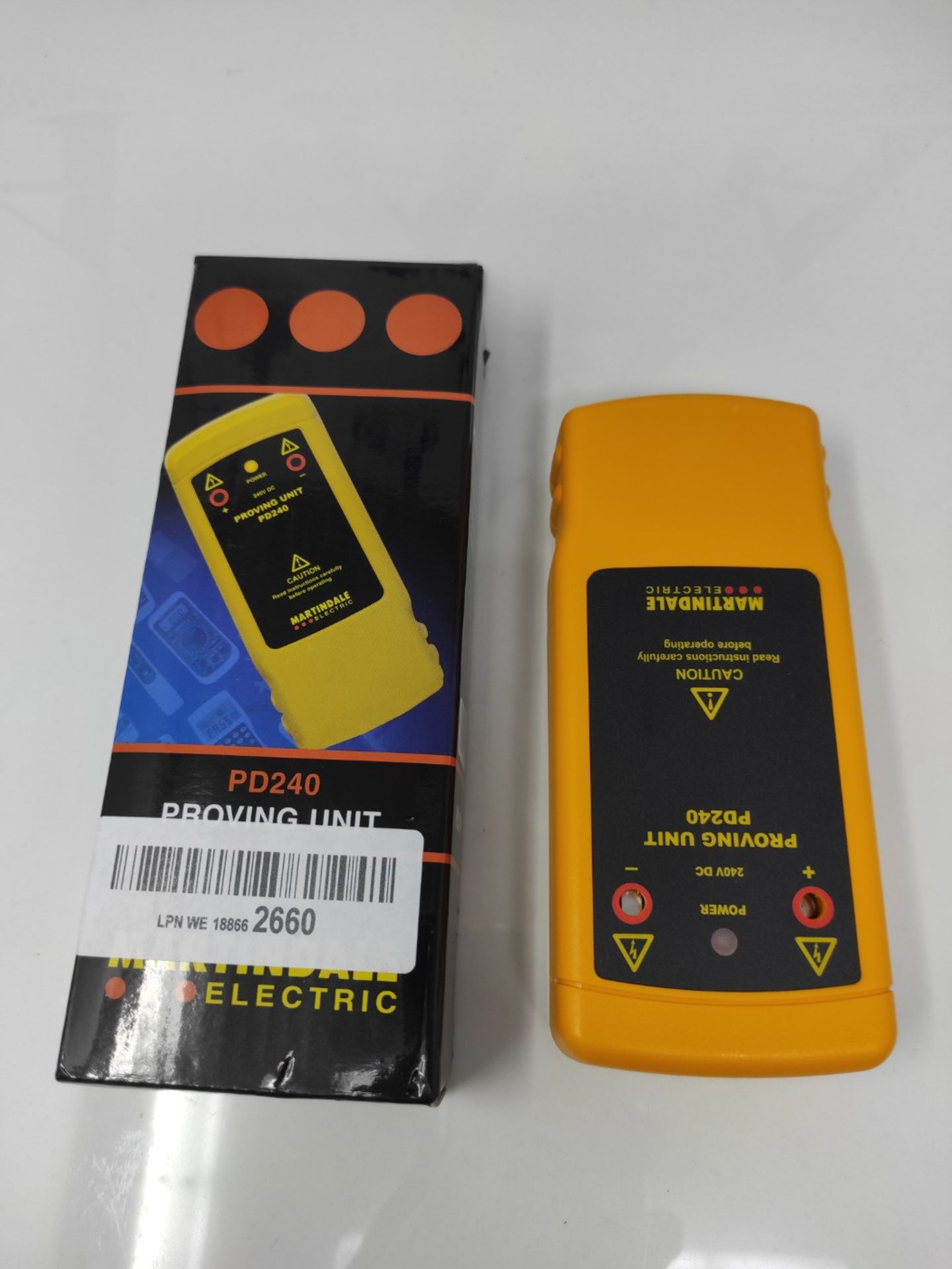 RRP £78.00 Martindale PD240 240 V Proving Unit, Yellow - Image 2 of 2