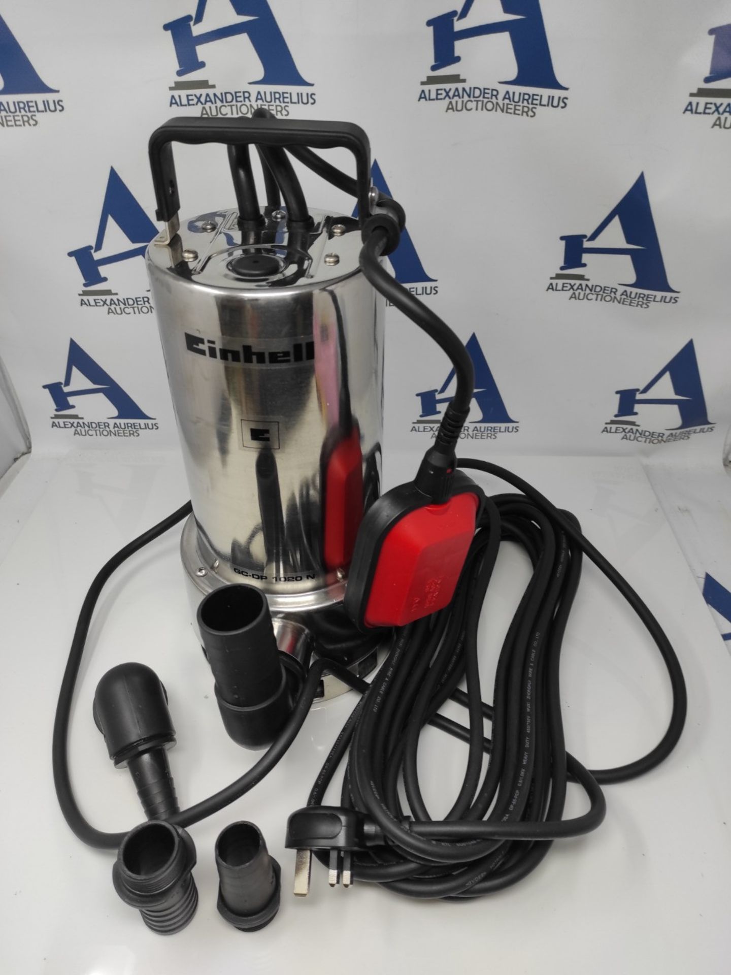 RRP £80.00 Einhell GC-DP 1020N Clean / Dirty Water Pump | 1000W Stainless Steel Submersible Pump, - Image 3 of 3