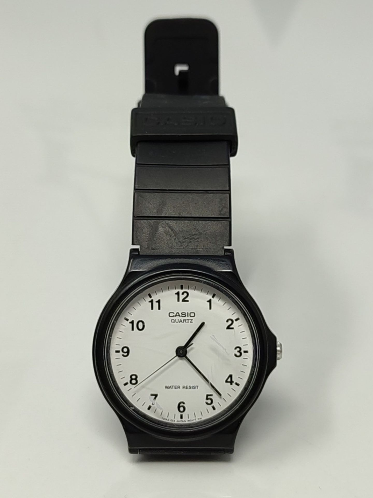 Casio Men's Quartz Analog Watch with Plastic Strap MQ-24-7BLLEG, Black, Strip - Image 2 of 3