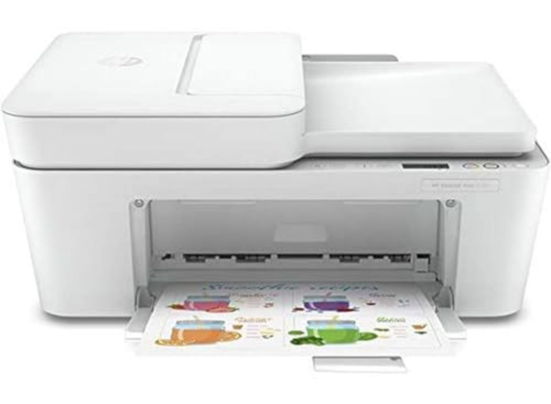 RRP £77.00 HP DeskJet Plus 4120 All-in-One Printer with Wireless Printing, Instant Ink with 3 Mon