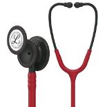 RRP £98.00 3M Littmann Classic III Monitoring Stethoscope, Black-Finish Chestpiece, stem and head