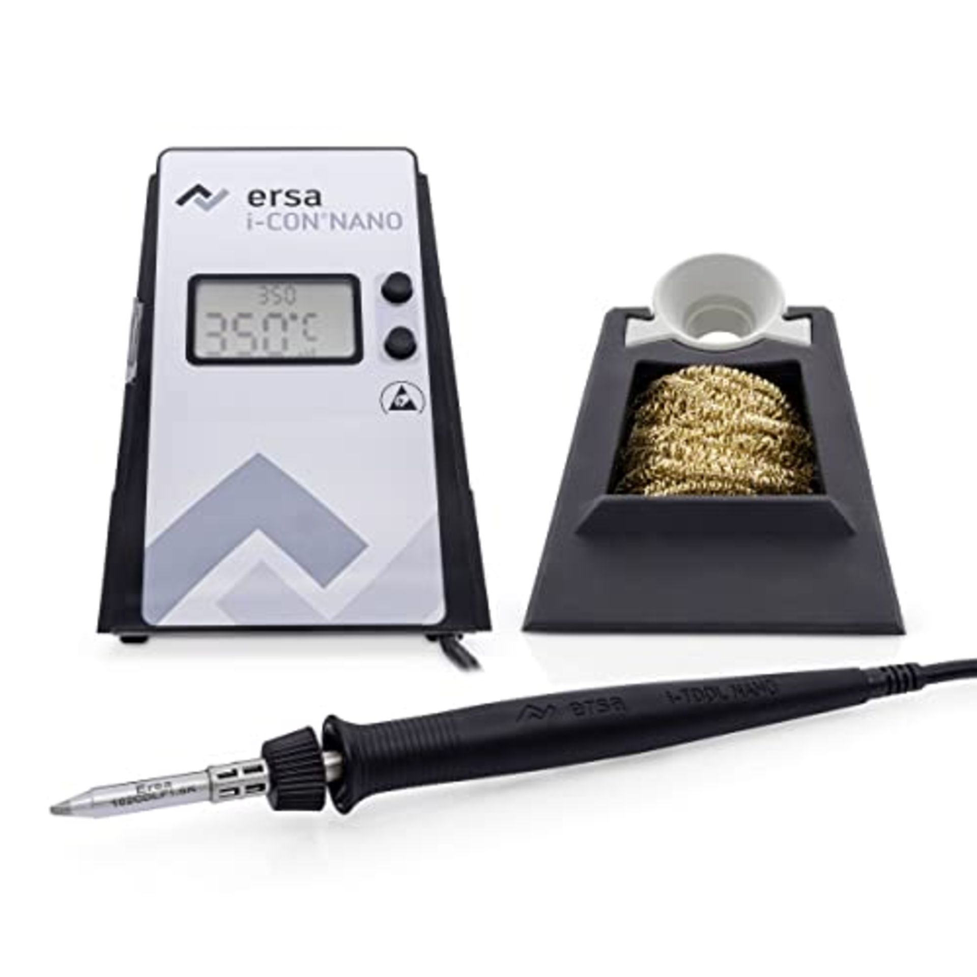 RRP £193.00 ERSA I-CON Nano 0IC1200A Watt digital soldering station