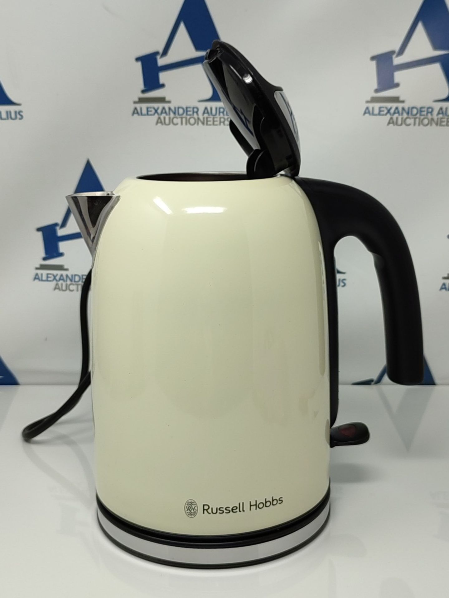 Russell Hobbs 20415 Stainless Steel Electric Kettle, 1.7 Litre, Cream - Image 3 of 3
