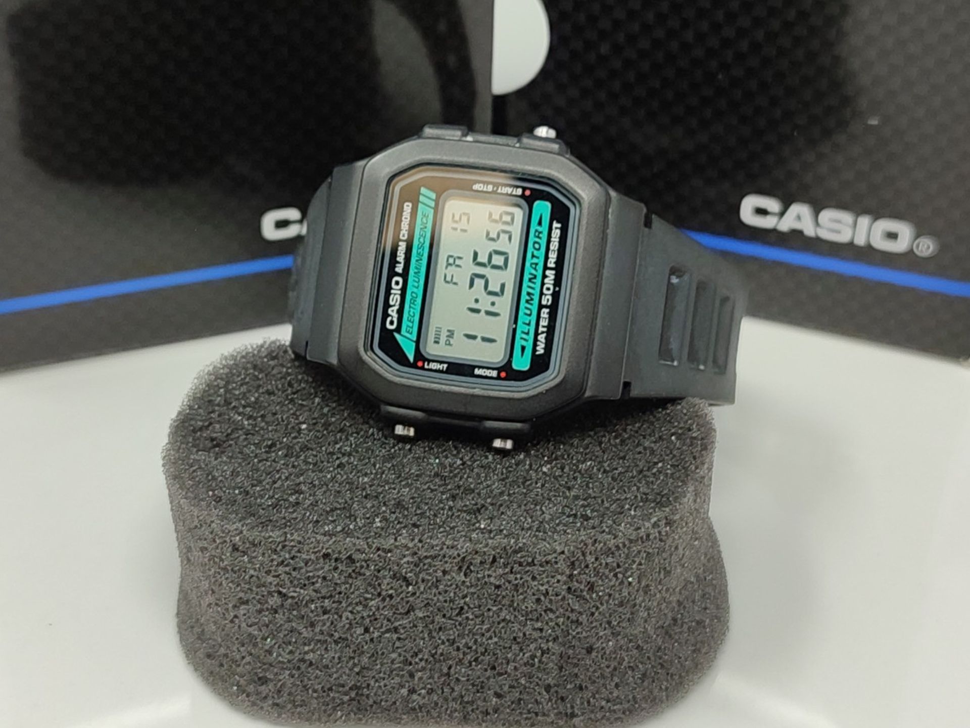 Casio Classic Men's Watch in Resin/Stainless Steel with Daily Alarm and Automatic Cale - Image 3 of 3