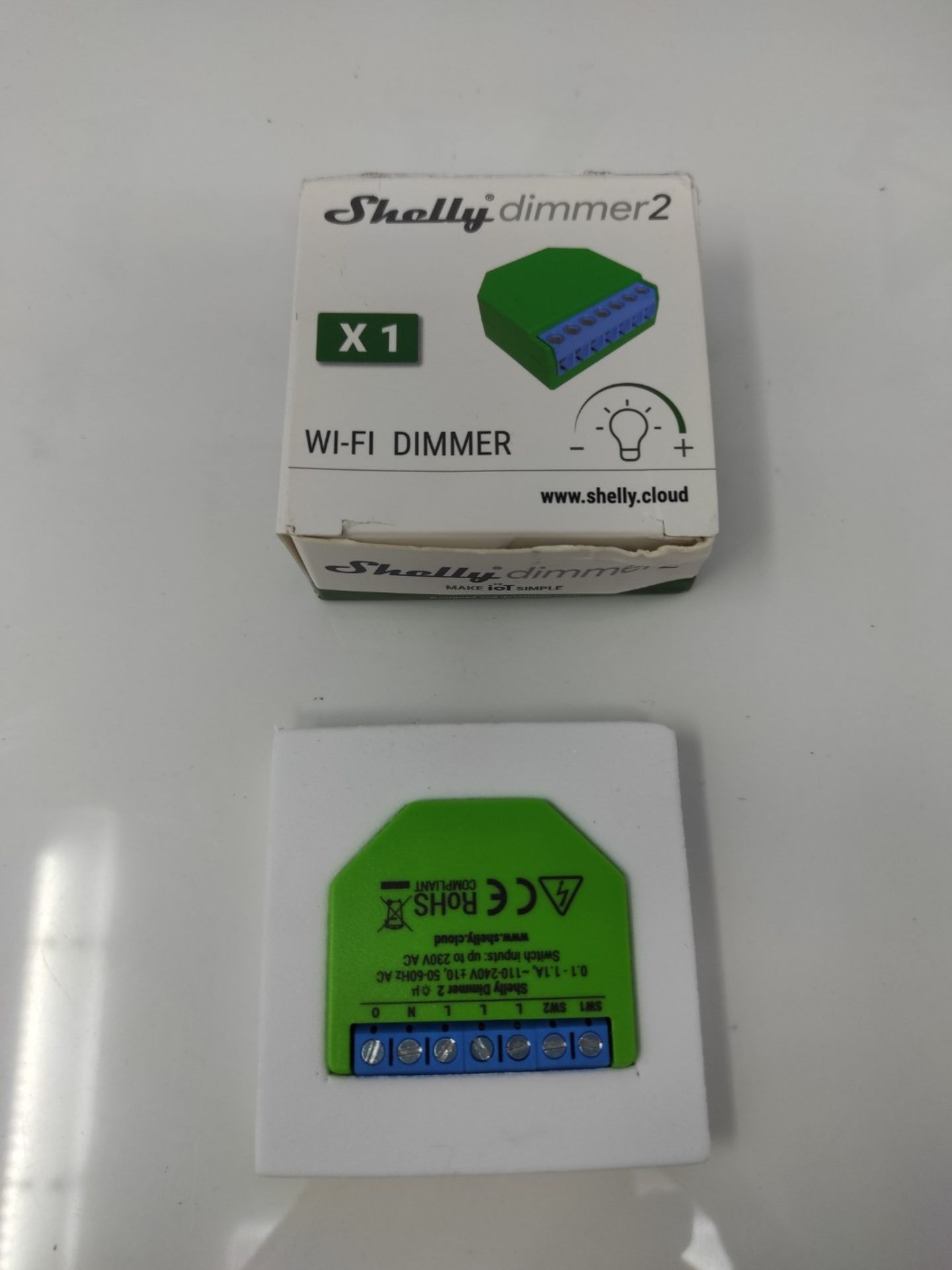 Shelly - Dimmer 2  Version 2021  WiFi dimmer suitable for Smart Home, Alexa & Go - Image 2 of 2