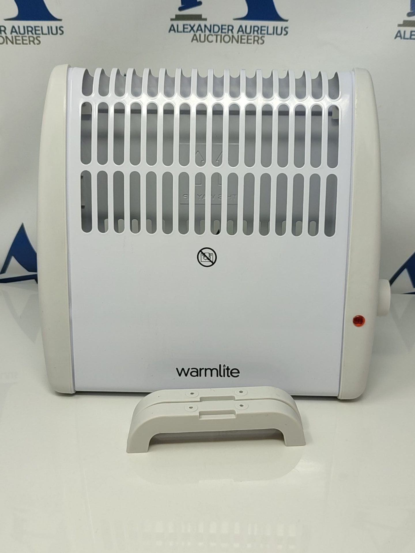 Warmlite WL41003Y Compact Convection Heater, 450W Freestanding or Wall Mountable with - Image 2 of 2