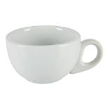 Olympia Athena Cappuccino Coffee Cups 220 ml/8 oz (Pack of 24), White Porcelain, Teacu