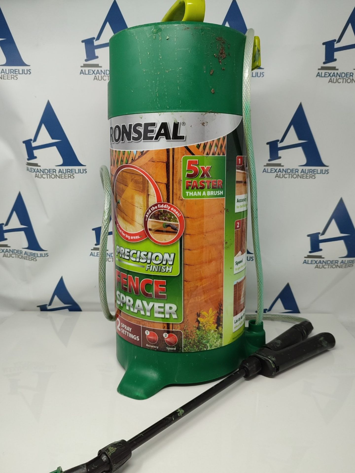 Ronseal RSLPPFS PPFS Precision Pump Fence Sprayer - Green - Image 2 of 2