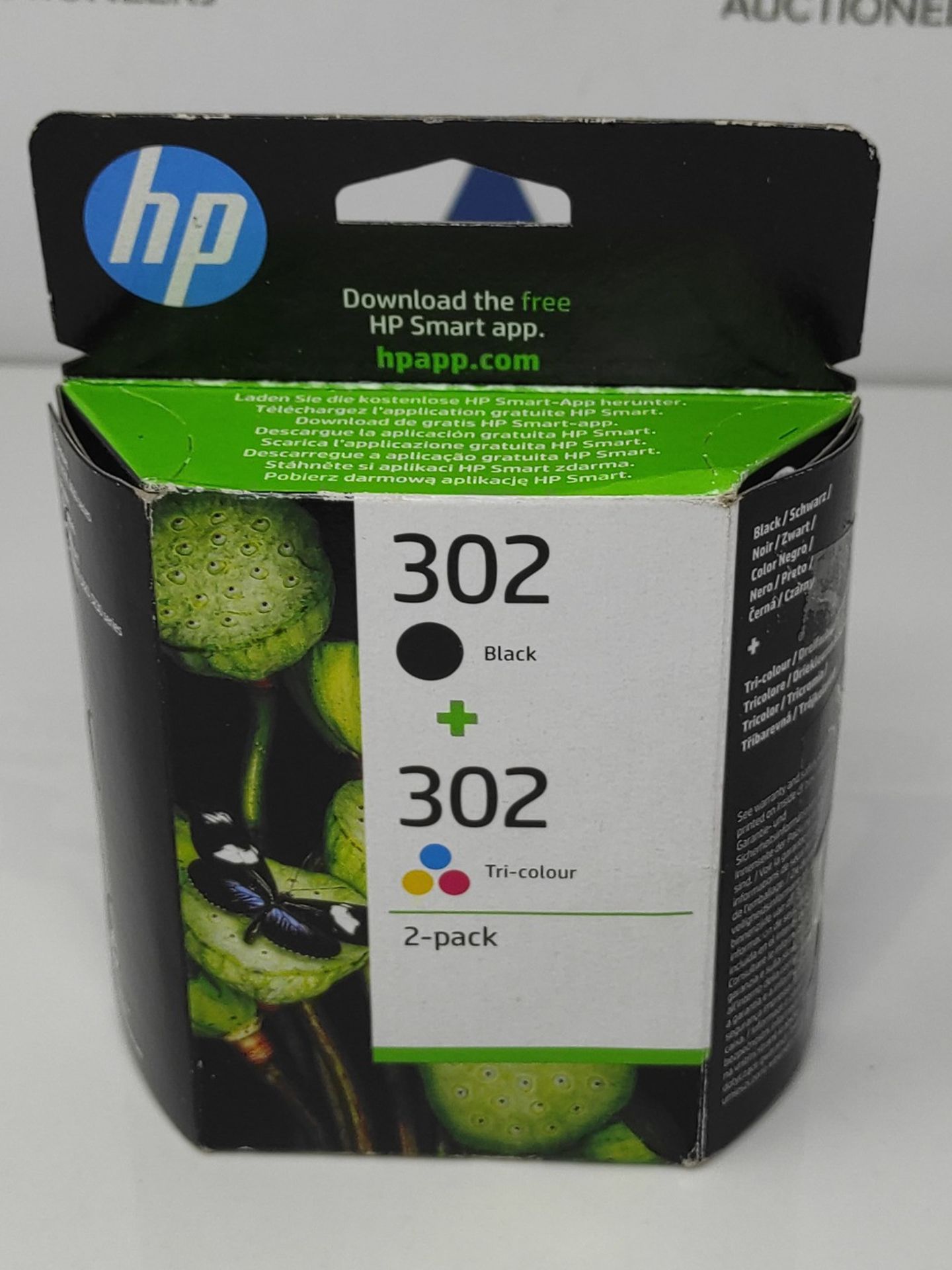 HP X4D37AE 302 Original Ink Cartridges, Black and Tri-color, 2 Count (Pack of 1) - Image 2 of 3