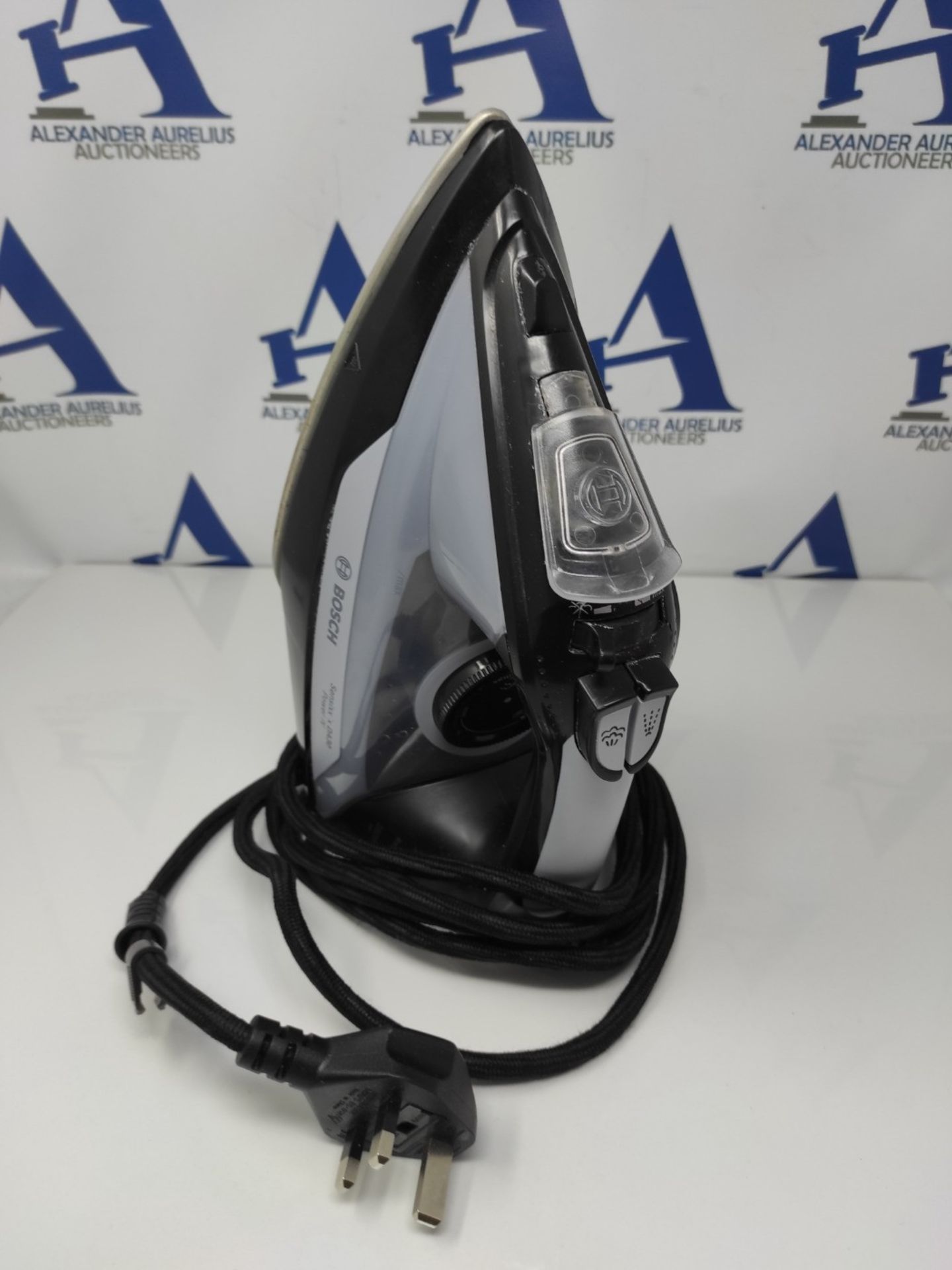 RRP £51.00 Bosch TDA3022GB Sensixx'x DA30 Steam Iron, 2850 W, Black/Grey - Image 2 of 3