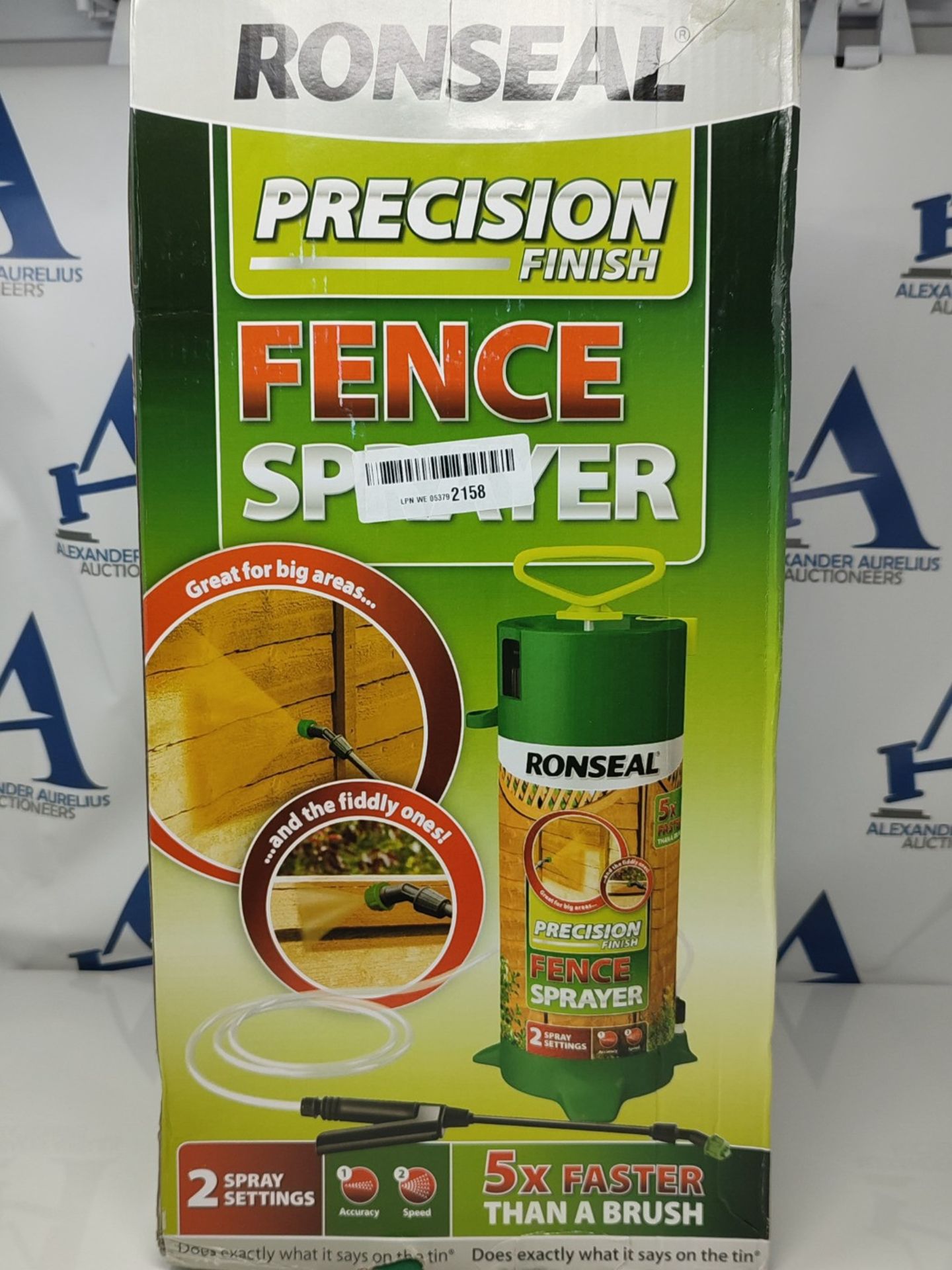 Ronseal RSLPPFS PPFS Precision Pump Fence Sprayer - Green