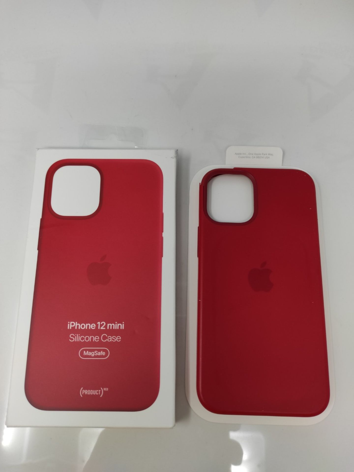 Apple Silicone Case with MagSafe (for iPhone 12 mini) - (PRODUCT) RED - Image 2 of 2