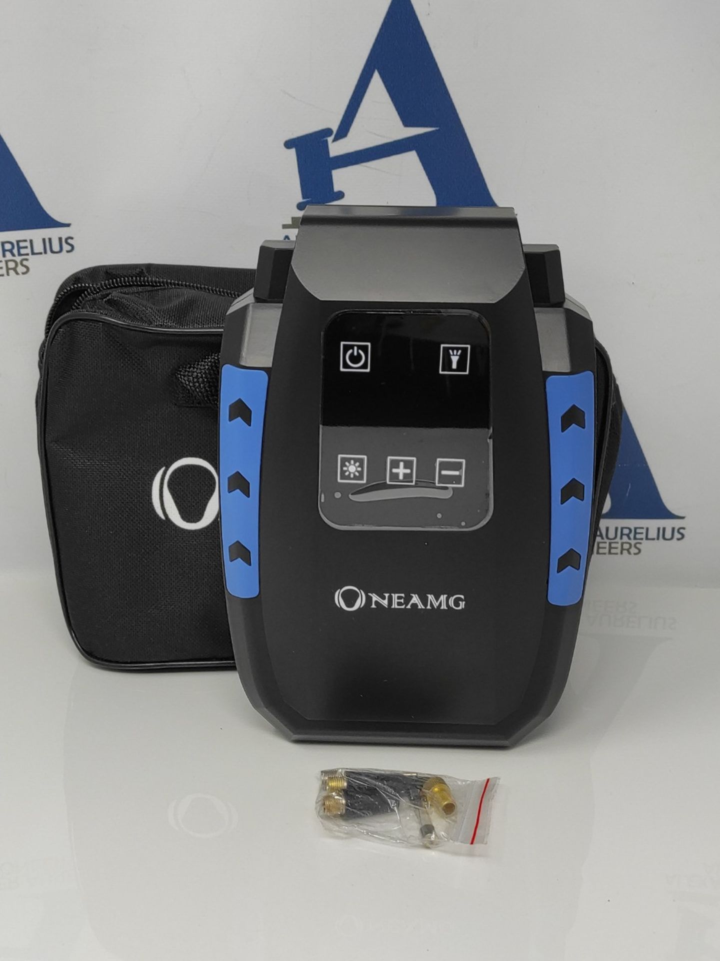 OneAmg Digital Tyre Inflator Air Compressor Updated Touch Screen Car Pump 12V 150PSI A - Image 2 of 2