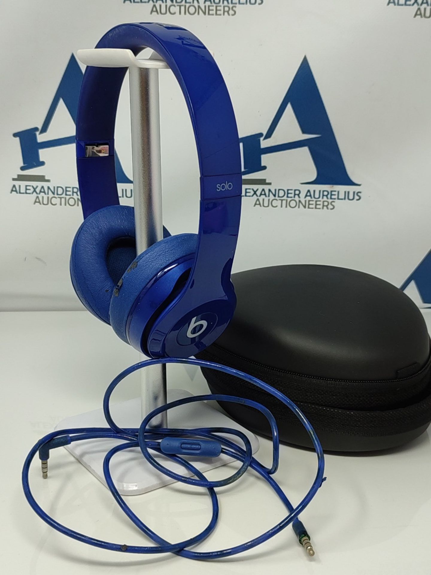 RRP £190.00 Beats Solo2 On-Ear Headphones - Blue - Image 2 of 3