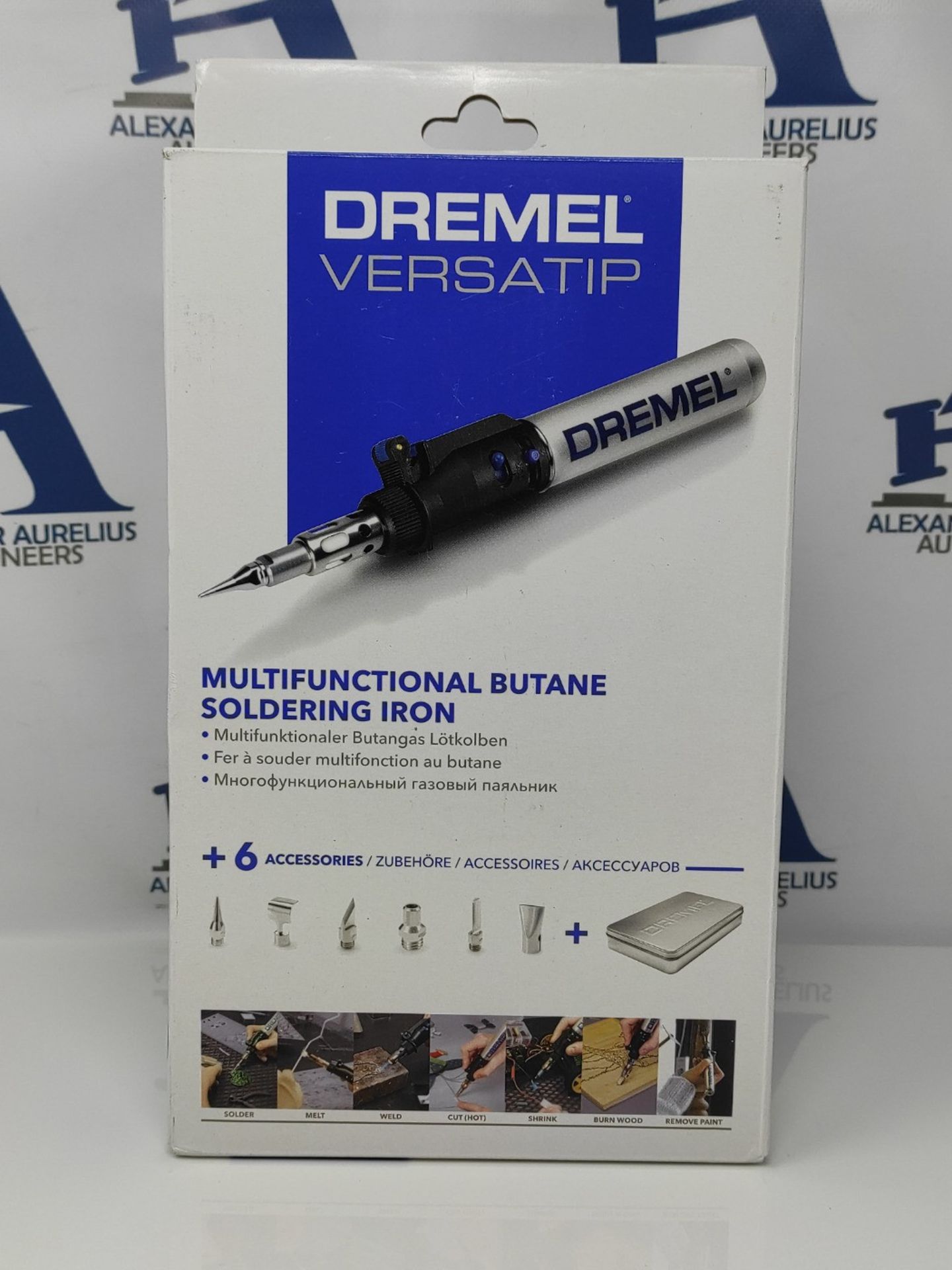 Dremel Versatip 2000 Cordless Soldering Iron - Butane Gas Soldering Kit with 6 Interch - Image 2 of 3