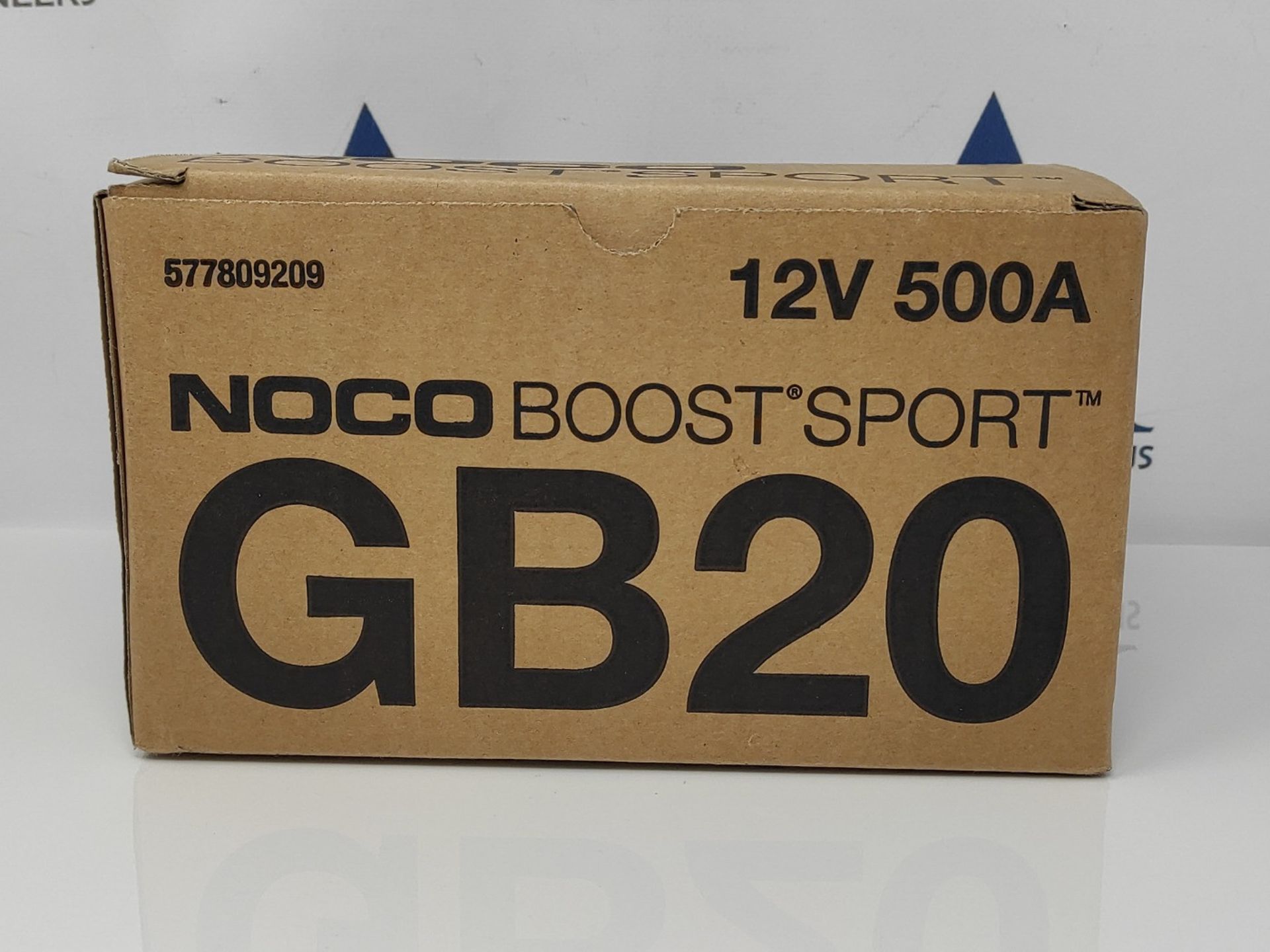 RRP £80.00 NOCO Boost Sport GB20 500A UltraSafe Car Jump Starter, Jump Starter Power Pack, 12V Ba - Image 2 of 3