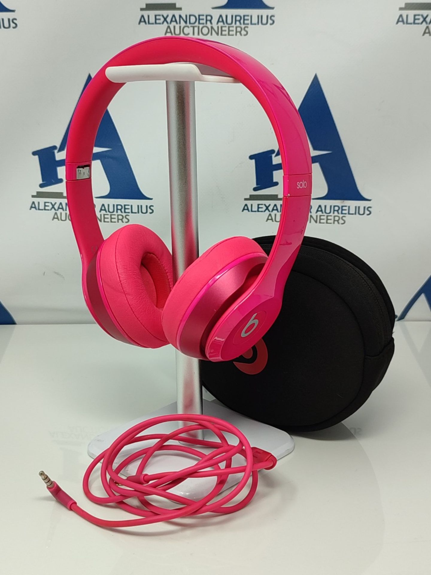 RRP £190.00 Beats Solo2 On-Ear Headphones - Pink - Image 2 of 3