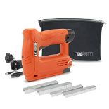 Tacwise 1565 53-13EL Cordless 12V Staple/Nail Gun with Storage Bag & 400 Staples, Uses