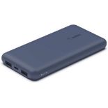 Belkin 10000mAh Portable Power Bank, 10K Usb-C Portable Charger With 1 Usb-C Port And