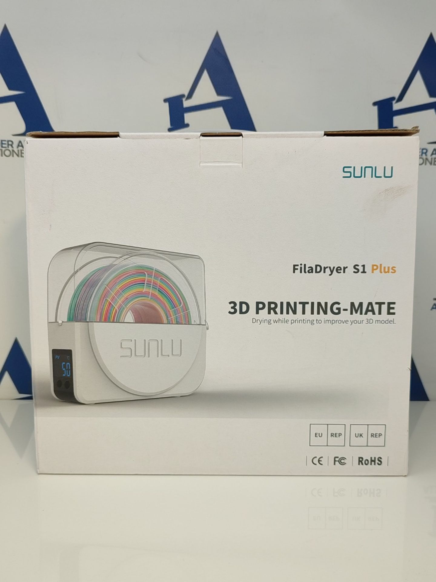 SUNLU S1 Plus Filament Dryer, Filament Dryer Box for 3D Printer Filament, Keep Filamen