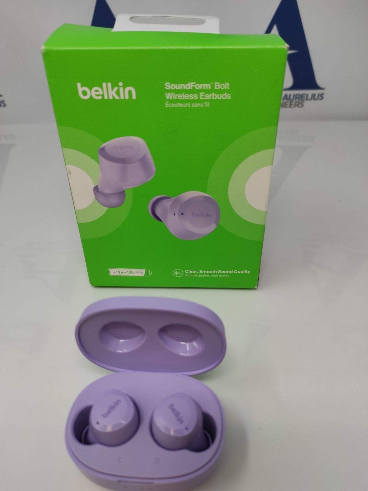 Belkin SoundForm Bolt True Wireless Earbuds, Wireless earphones with up to 28H of batt - Image 2 of 2