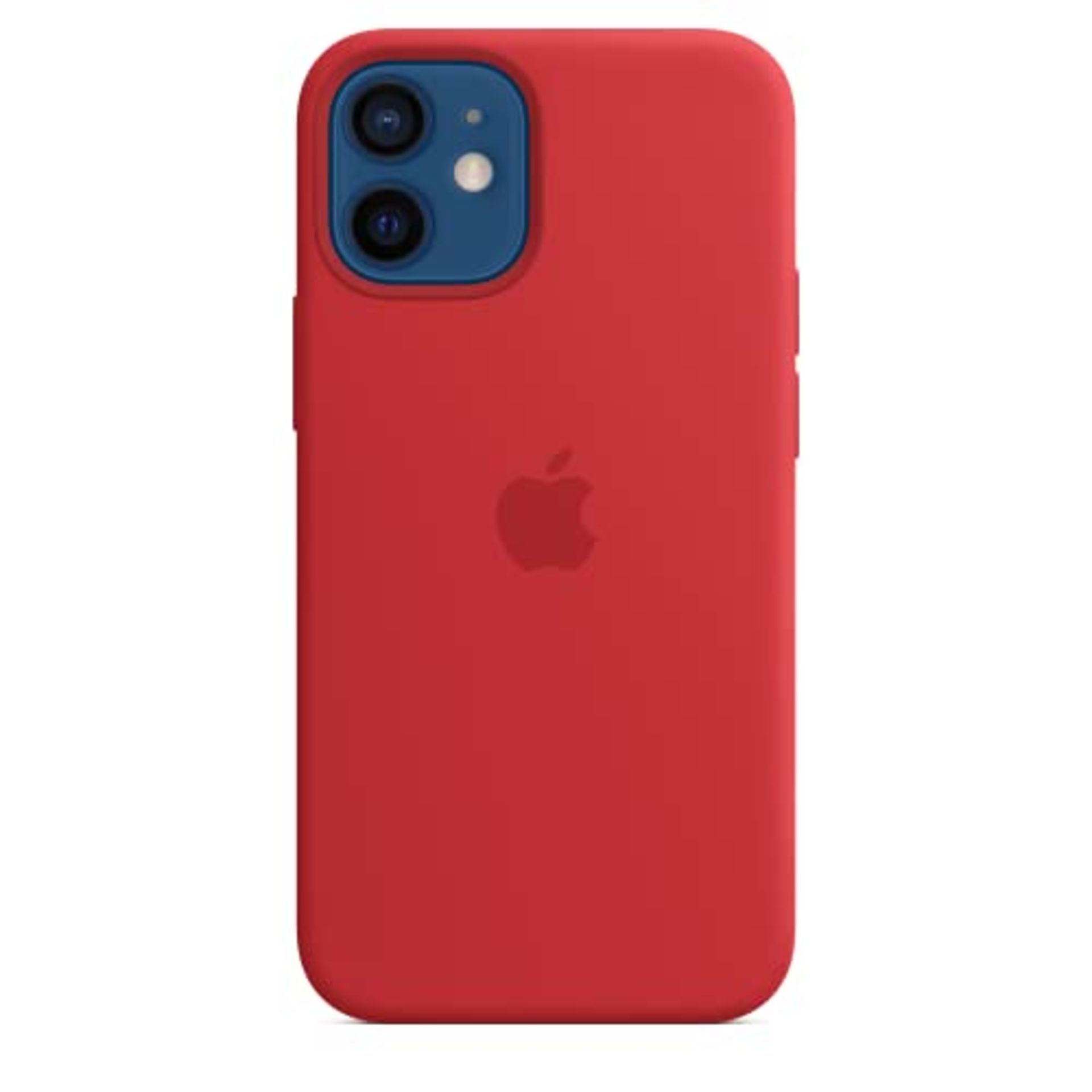 Apple Silicone Case with MagSafe (for iPhone 12 mini) - (PRODUCT) RED