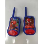 Lexibook Spider-Man Walkie-talkies, communication game for children, Belt clip for tra