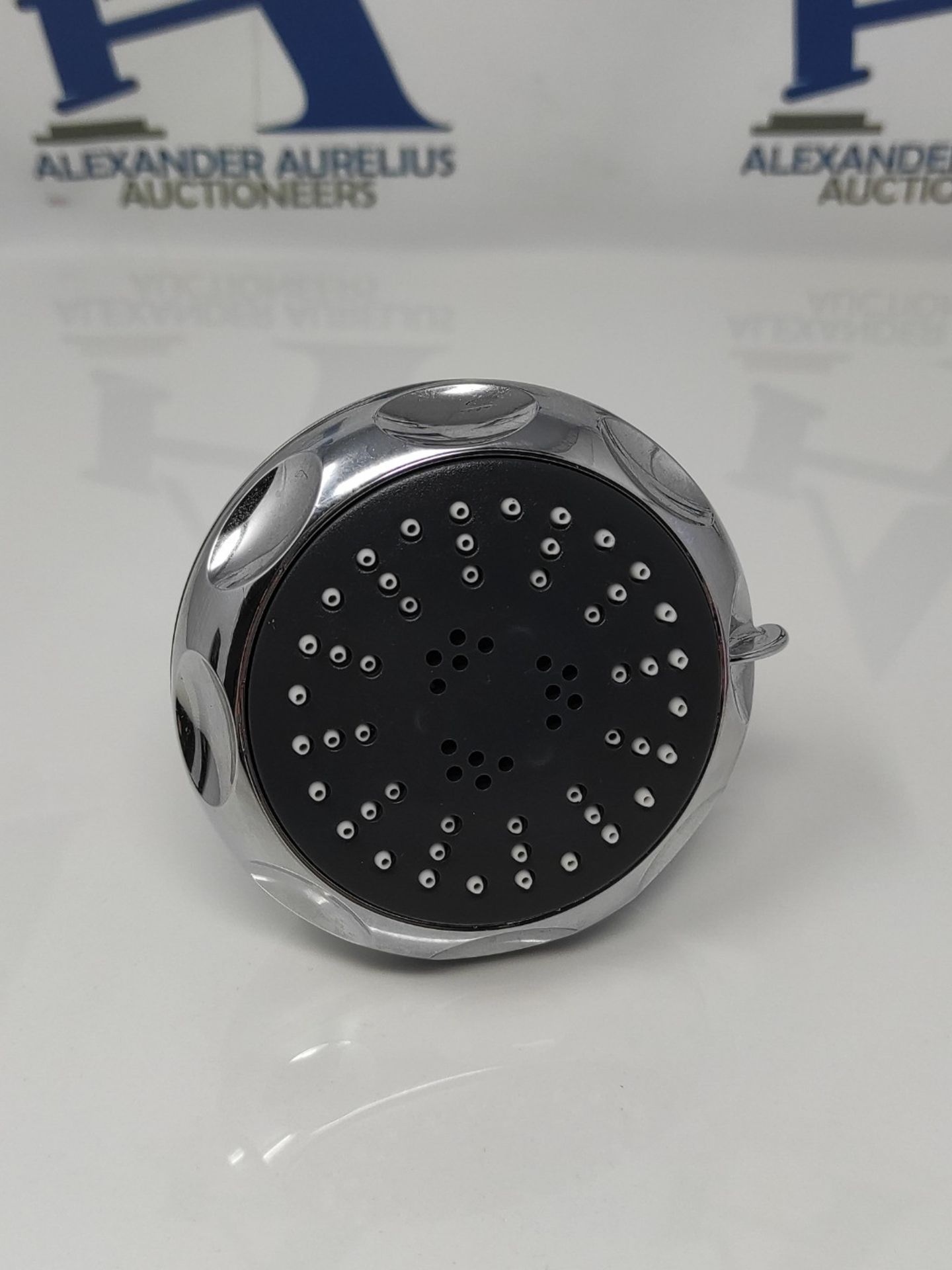 RRP £50.00 Aqualisa cl139 Hydramax Fixed Shower Head ,Black,(125mm x 95mm x 95mm ) - Image 2 of 3