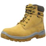 RRP £93.00 DEWALT Men's Titanium S3 Safety Boots Wheat UK 9 EUR 43, Honey, UK