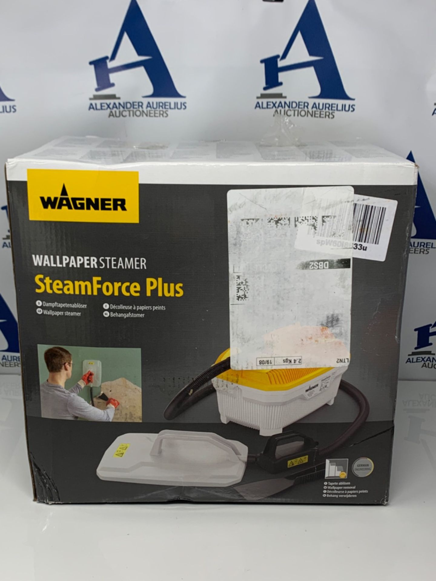 WAGNER Steam Wallpaper Stripper SteamForce Plus, 4 l capacity, steaming time max. 70 m - Bild 2 aus 3