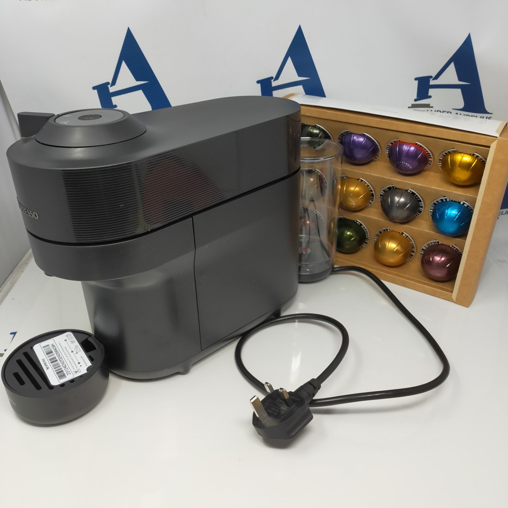 RRP £82.00 Nespresso Vertuo Pop Automatic Pod Coffee Machine for Americano, Decaf, Espresso by Ma - Image 3 of 3