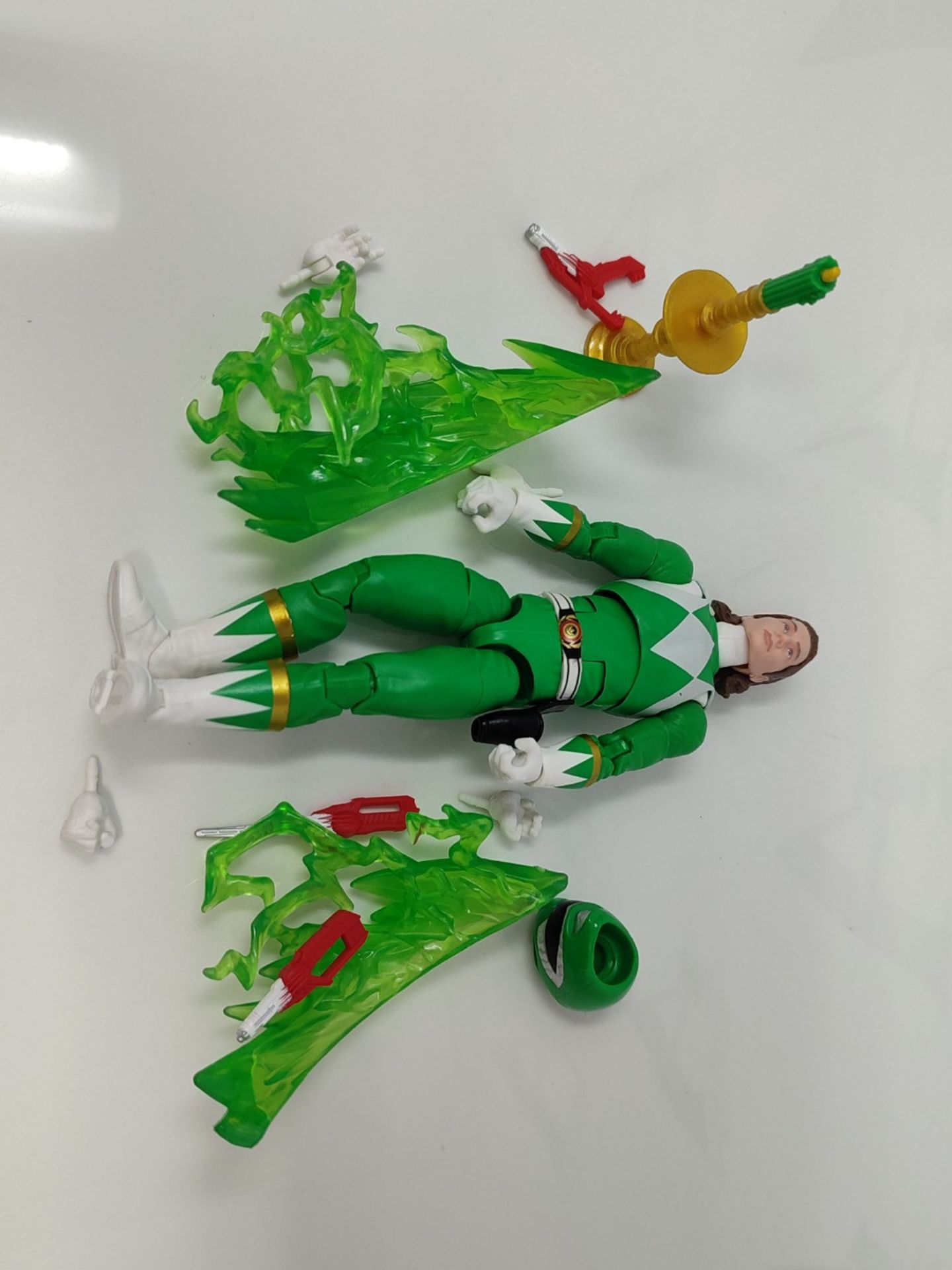 Power Rangers Lightning Collection Remastered Mighty Morphin Green Ranger 6" Action Fi - Image 3 of 3