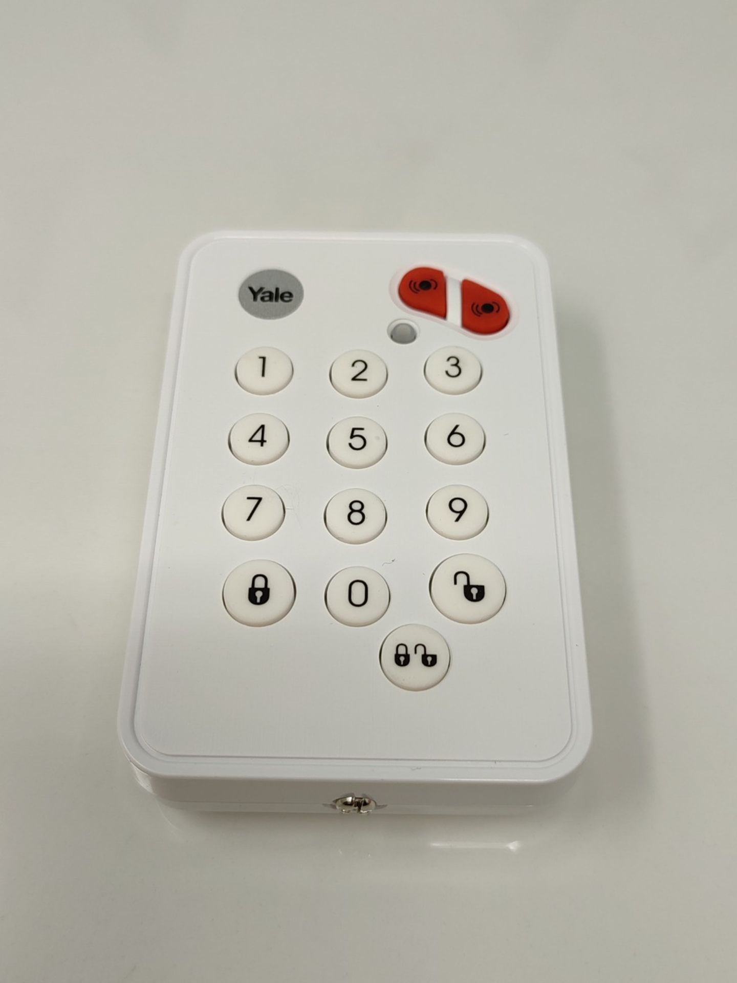 Yale EF-KP Easy Fit Alarm Remote Keypad, White, Accessory for SR & EF Alarms - Bild 3 aus 3