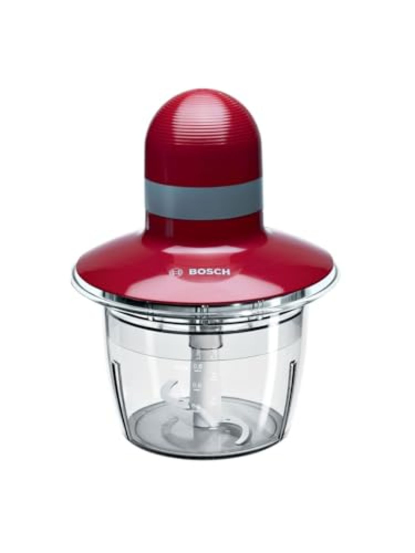 Bosch MMR08R1GB Mini Chopper, 400 W, 0.8 Litre - Red