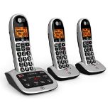 RRP £90.00 BT 4600 Cordless Landline House Phone with Big Buttons, Advanced Nuisance Call Blocker