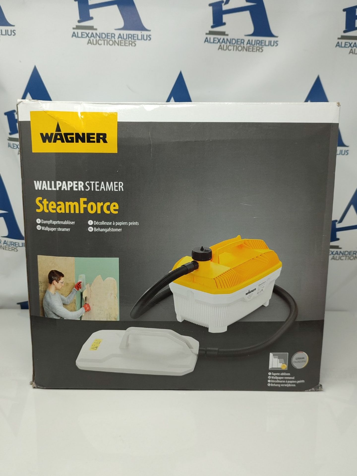 WAGNER Steam Wallpaper Stripper SteamForce, 4 l capacity, steaming time max. 70 min, 3 - Bild 2 aus 3