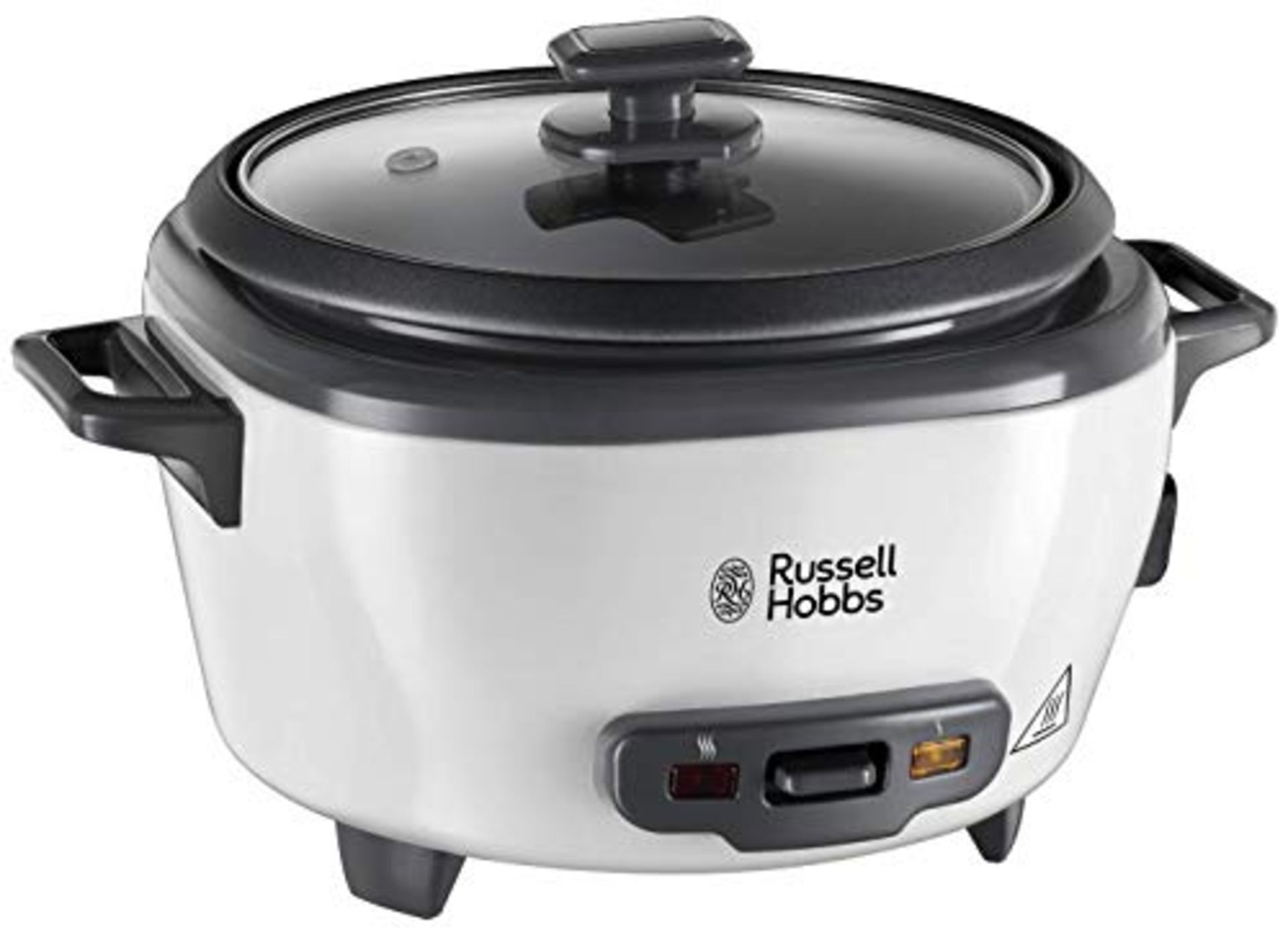 Russell Hobbs 27030 Medium Rice Cooker, Metal, 300 W, 1.2 kilograms, White