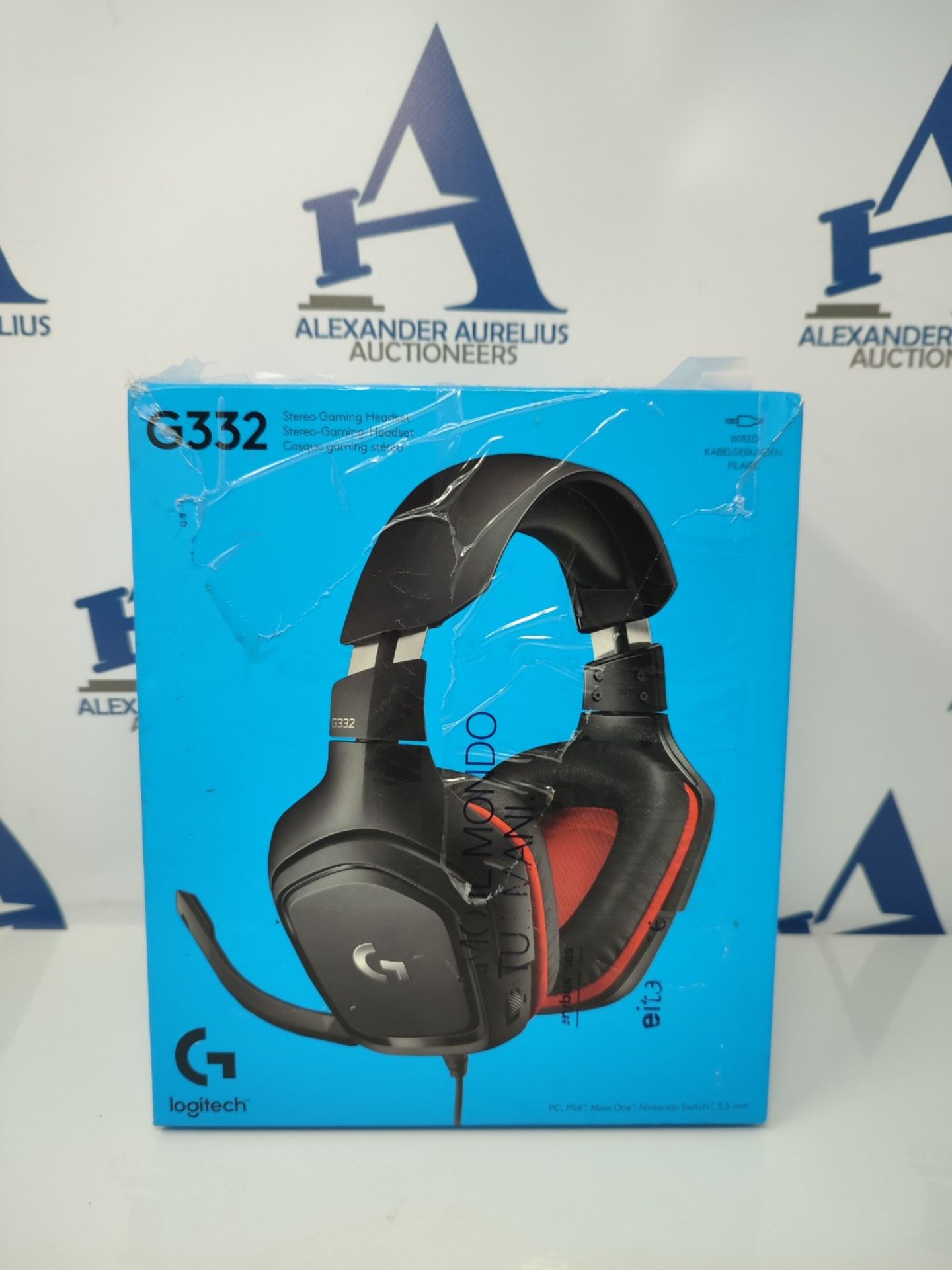 [CRACKED] Logitech G332 Wired Gaming Headset, 50 mm Audio Drivers, Rotating Leatherett - Bild 2 aus 3