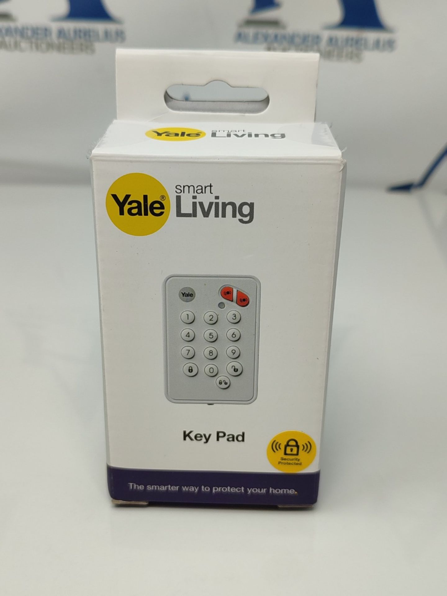 Yale EF-KP Easy Fit Alarm Remote Keypad, White, Accessory for SR & EF Alarms - Bild 2 aus 3