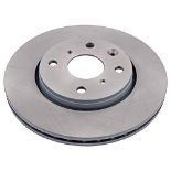 febi bilstein 30636 Brake Disc Set (2 Brake Disc) front, internally ventilated, No. of