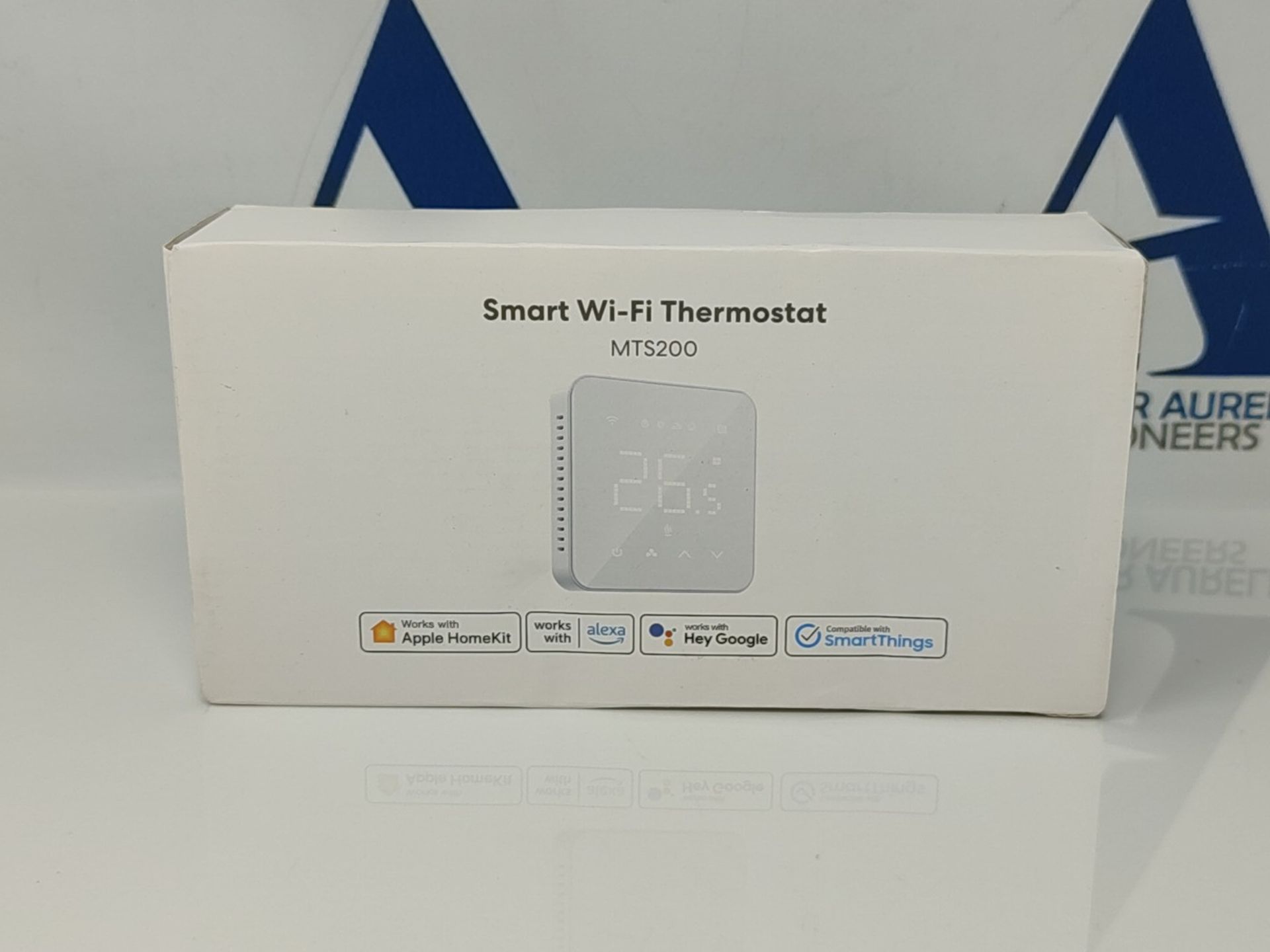 RRP £54.00 Meross Smart Thermostat for Electric Underfloor Heating, Programmable and Multi-room C - Image 2 of 3