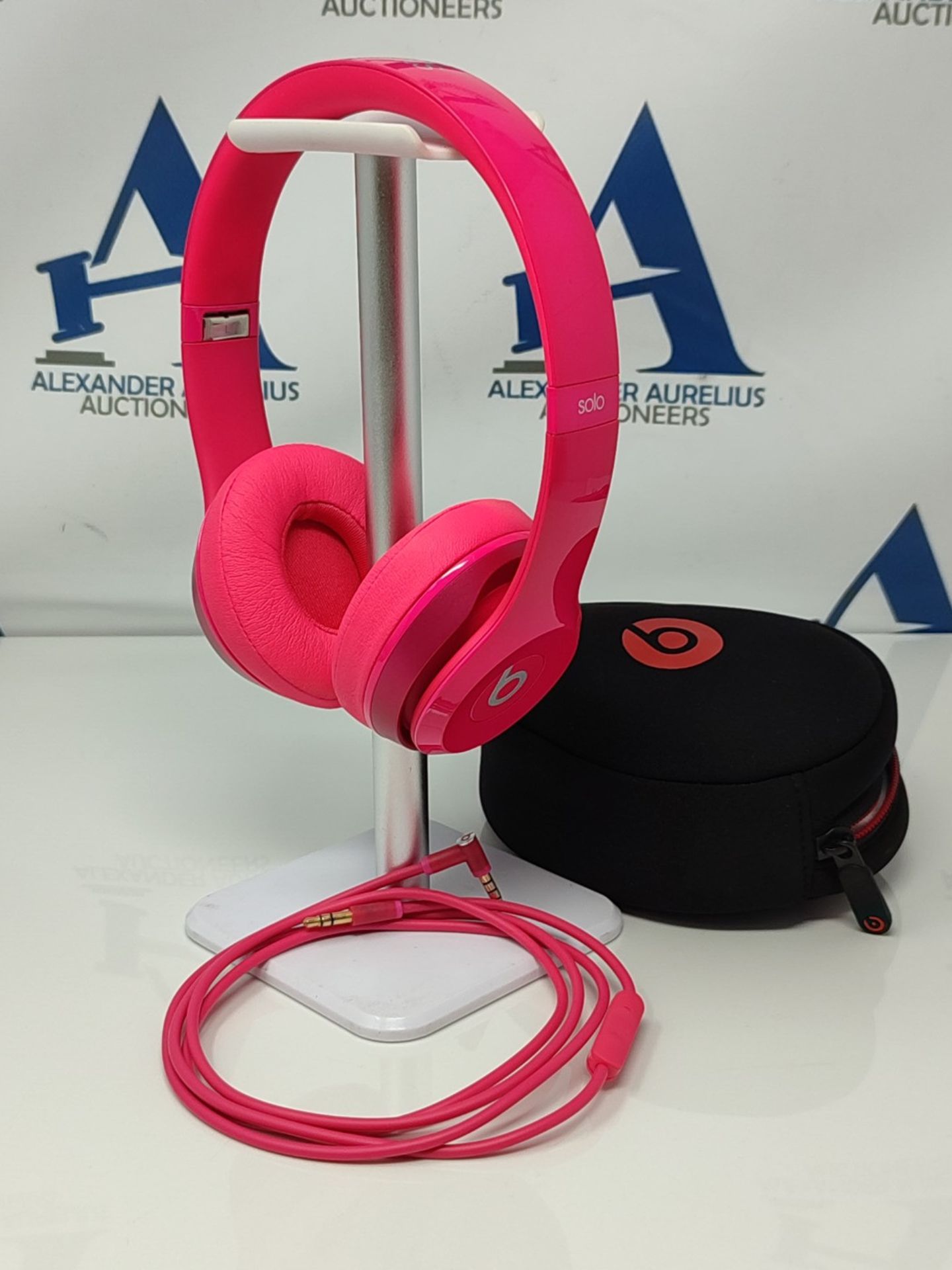 RRP £190.00 Beats Solo2 On-Ear Headphones - Pink - Image 2 of 3