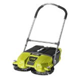 RRP £193.00 Ryobi R18SW3-0 18V ONE+ Cordless Debris Sweeper (Body Only), 18 V, Green