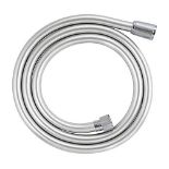 GROHE Silver Flex Hose - Smooth Surface for Easy Cleaning with Swivel Connector for Tw