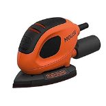[INCOMPLETE] BLACK+DECKER 55 W Detail Mouse Electric Sander with 6 Sanding Sheets, BEW