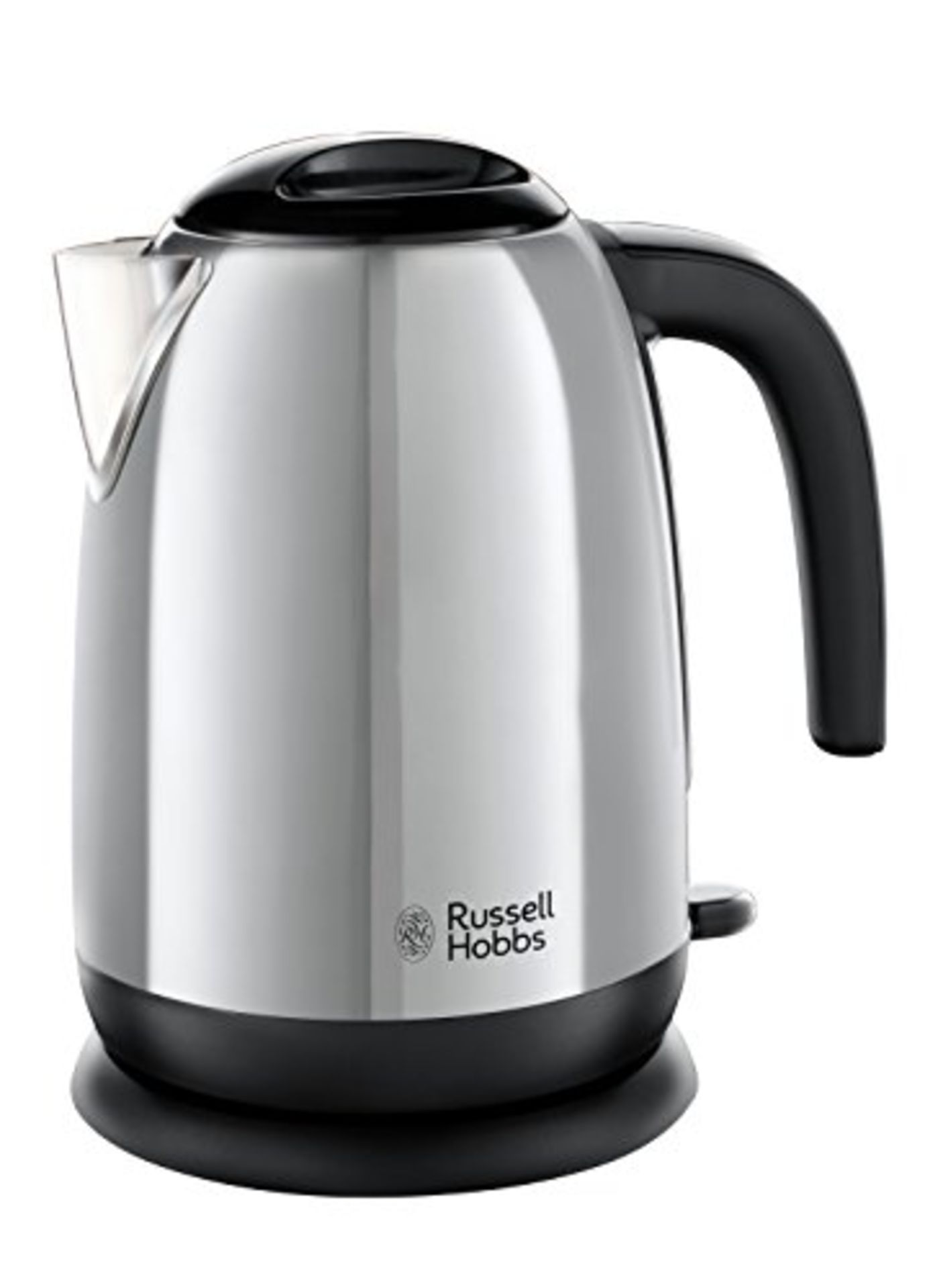 Russell Hobbs 23911 Adventure Polished Stainless Steel Electric Kettle Open Handle, 30